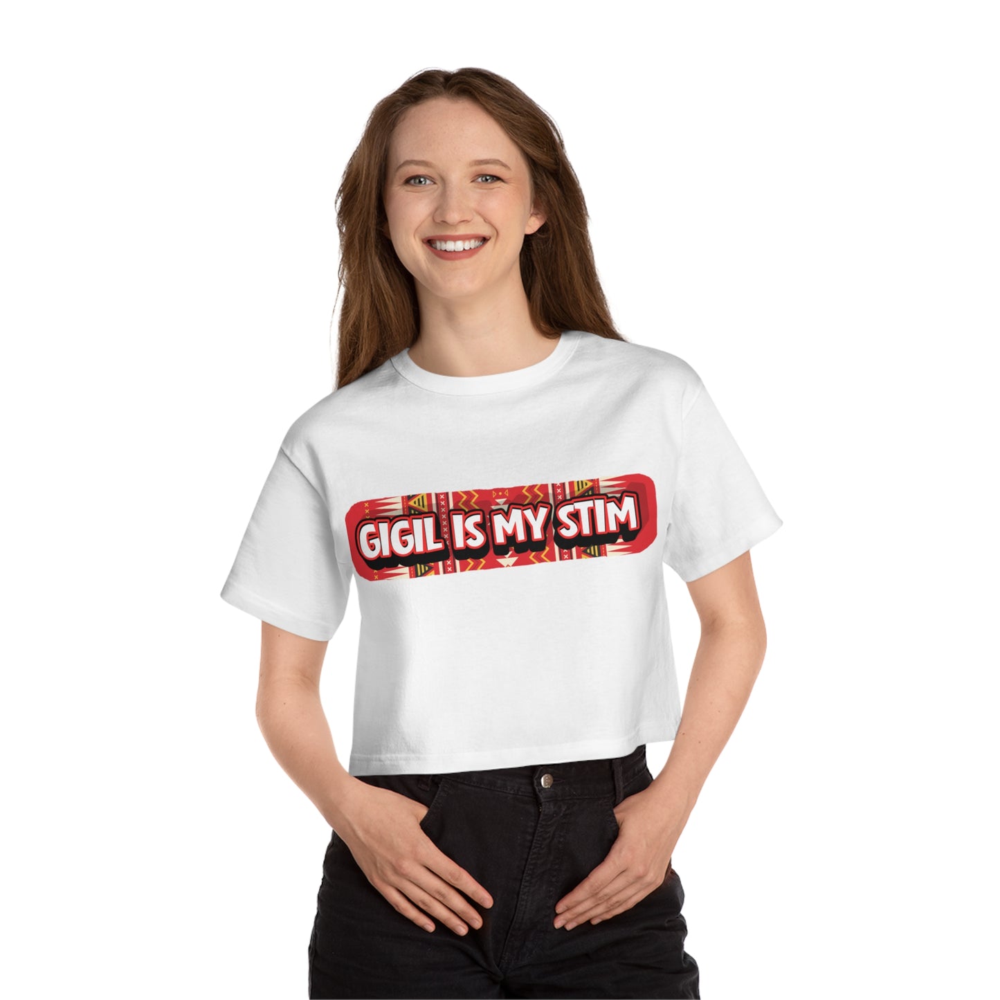 Gigil is my Stim Cropped Tee