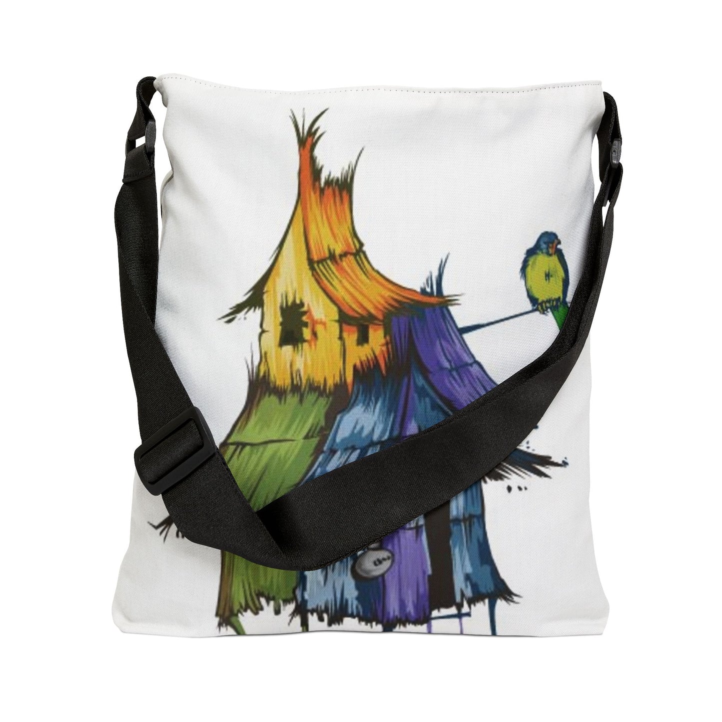Air BnB Bahay Kubo Adjustable Tote: Functional Elegance