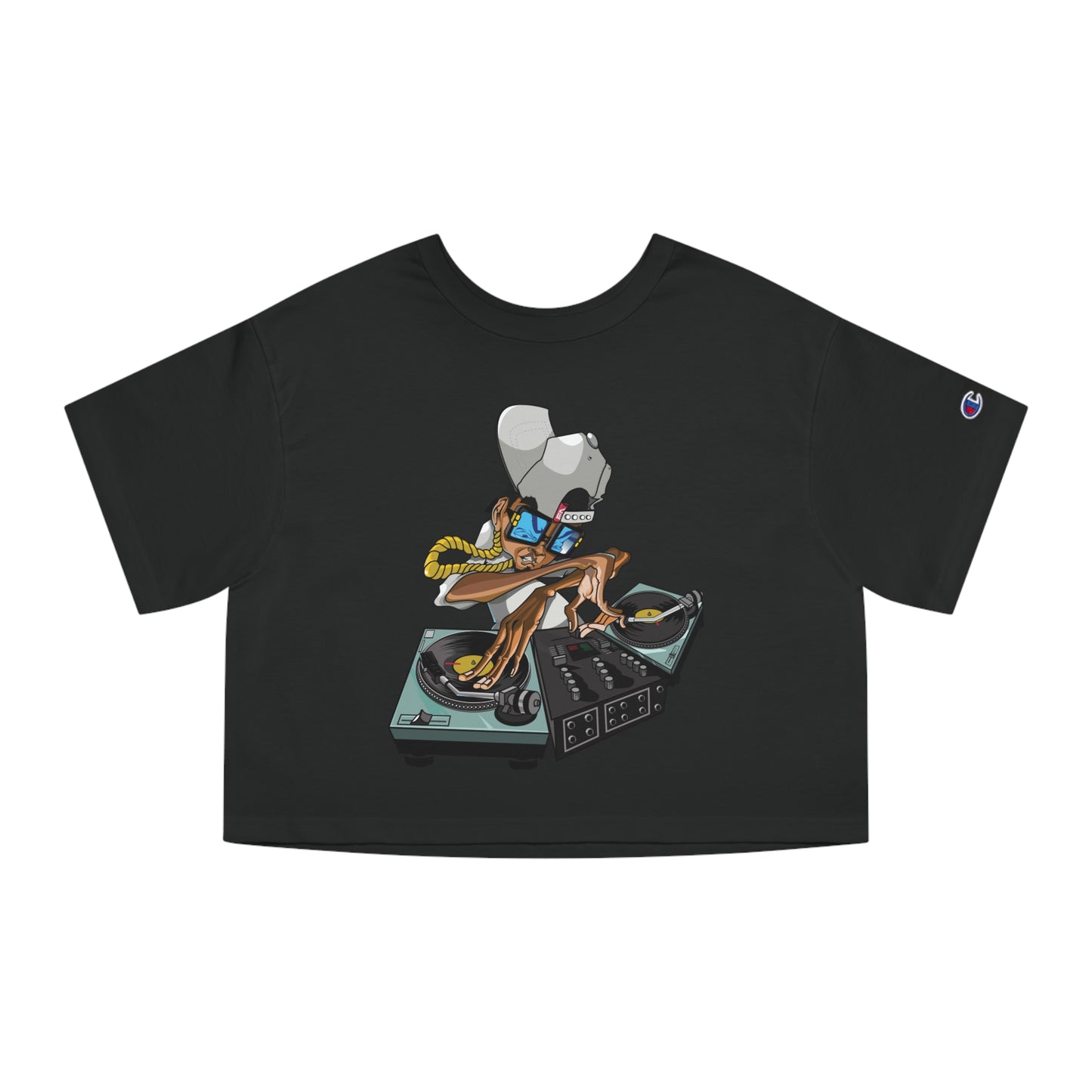 “Spin the Culture” Cropped Tee