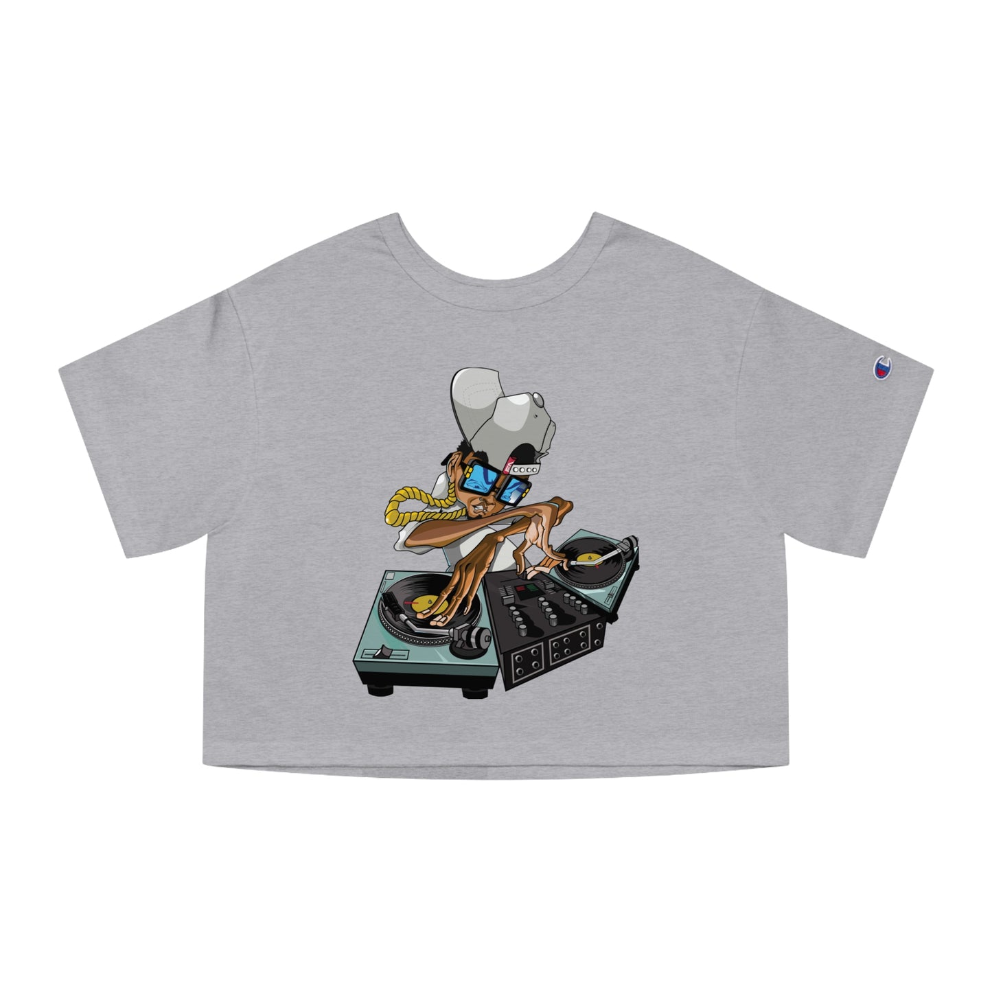 “Spin the Culture” Cropped Tee