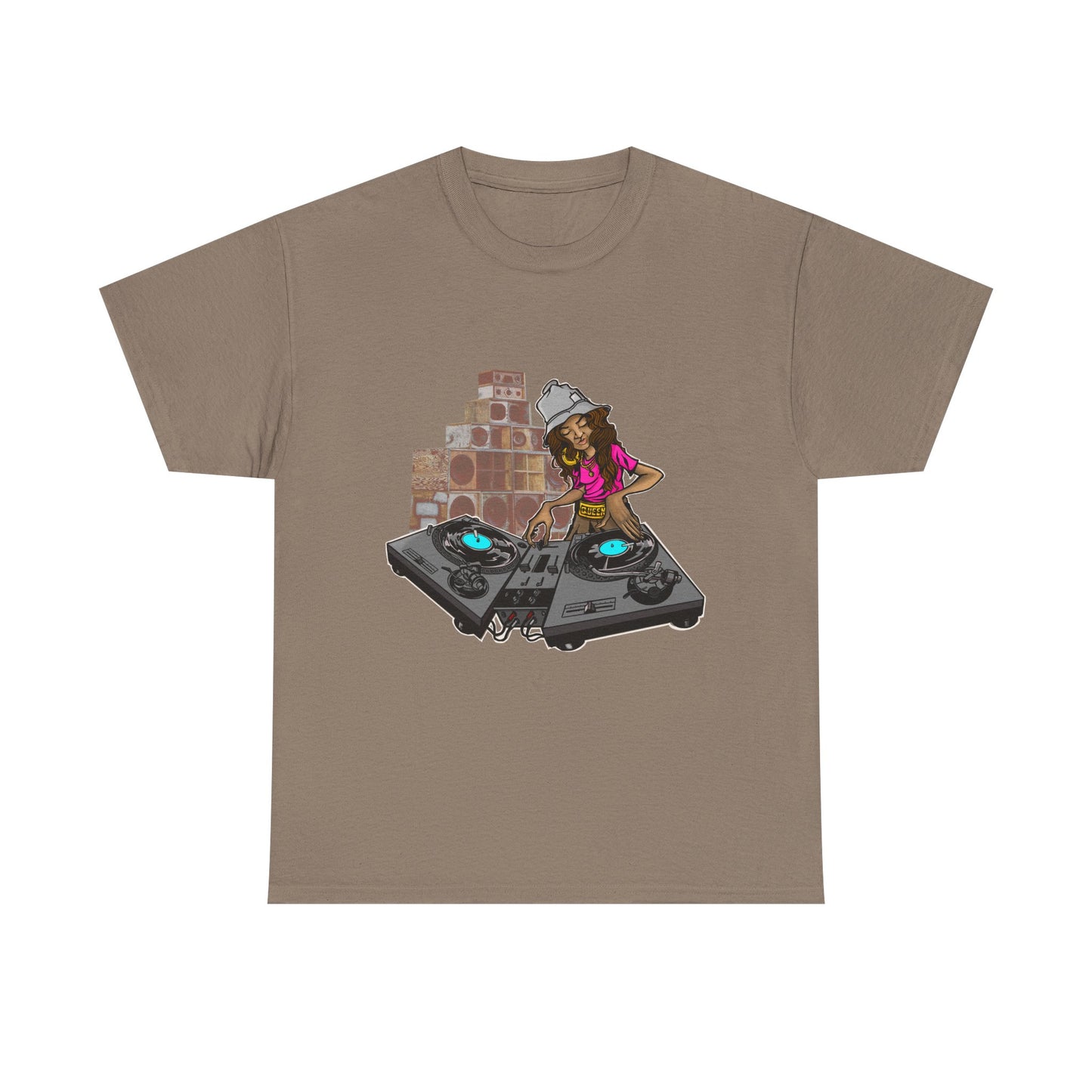 “Spin Like a Queen” DJ Tee – YAS Queen Exclusive