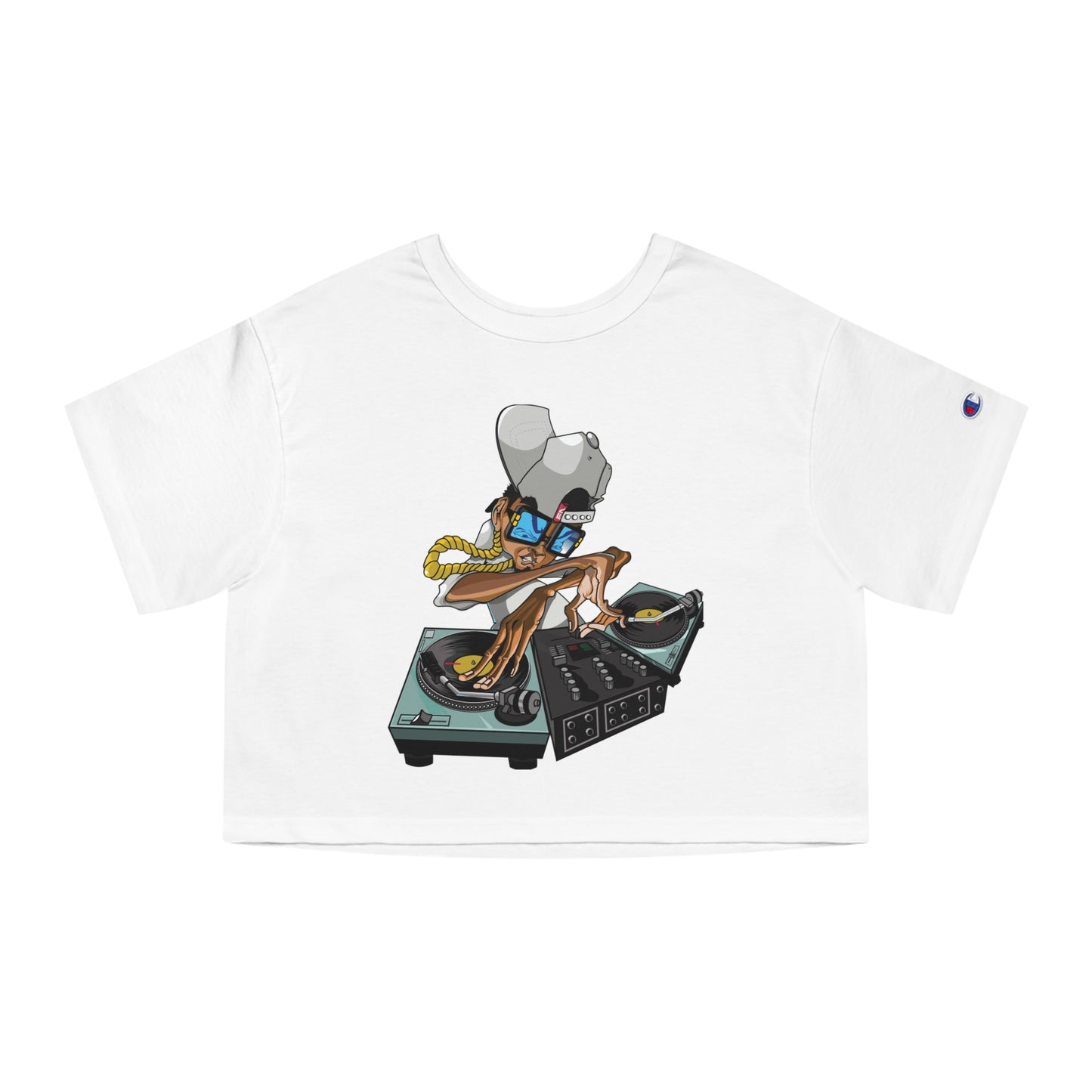 “Spin the Culture” Cropped Tee