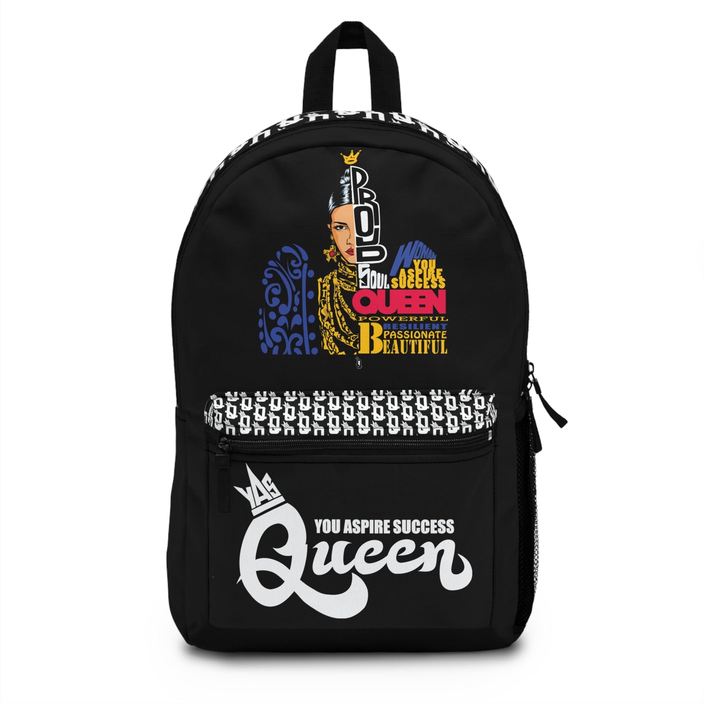 Regal Pride: The Proud Queen (black) Backpack
