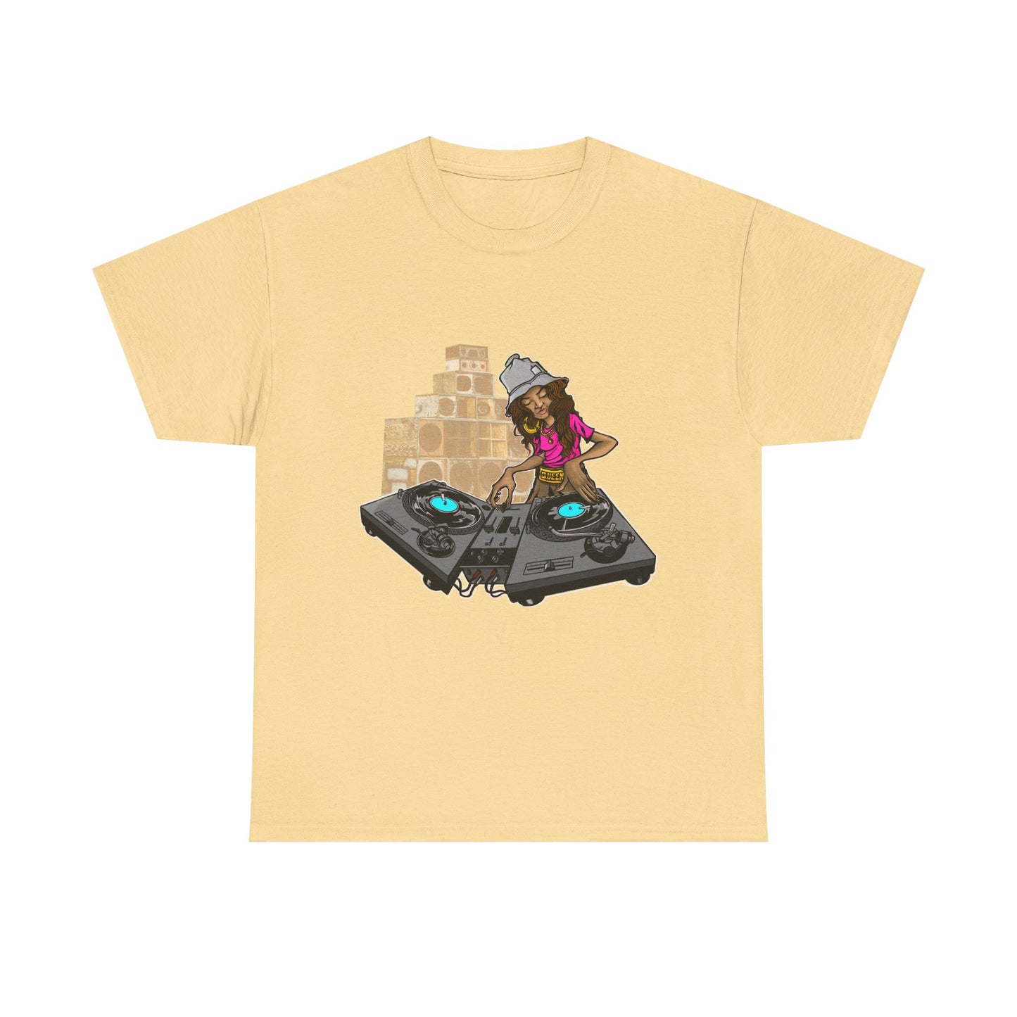 “Spin Like a Queen” DJ Tee – YAS Queen Exclusive