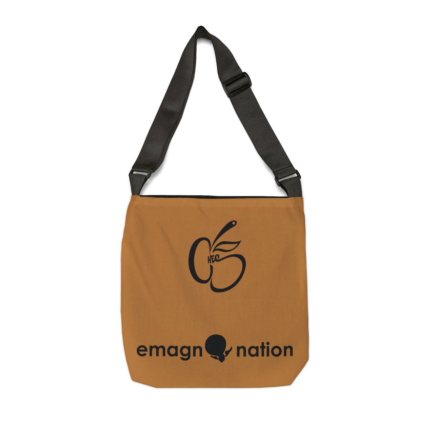 King Lion Adjustable Tote (Tan): Functional Elegance