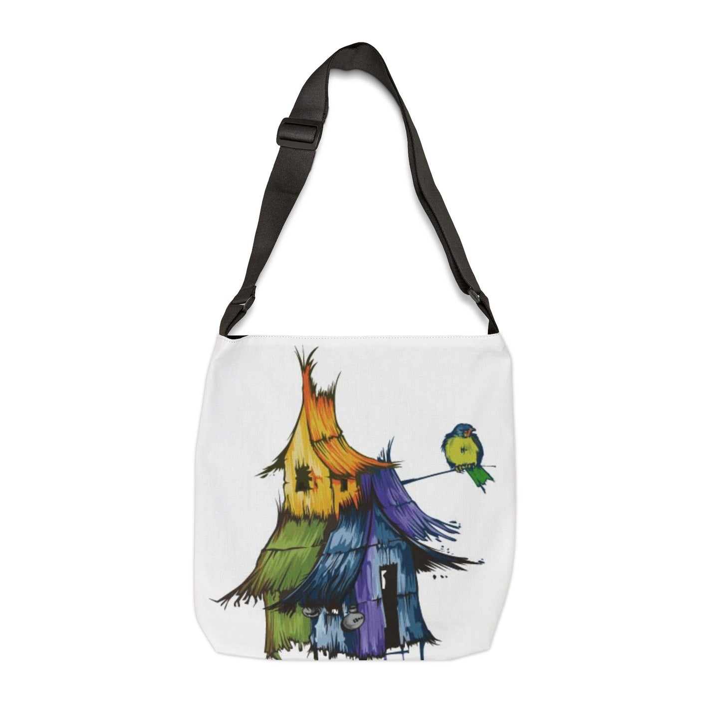 Air BnB Bahay Kubo Adjustable Tote: Functional Elegance