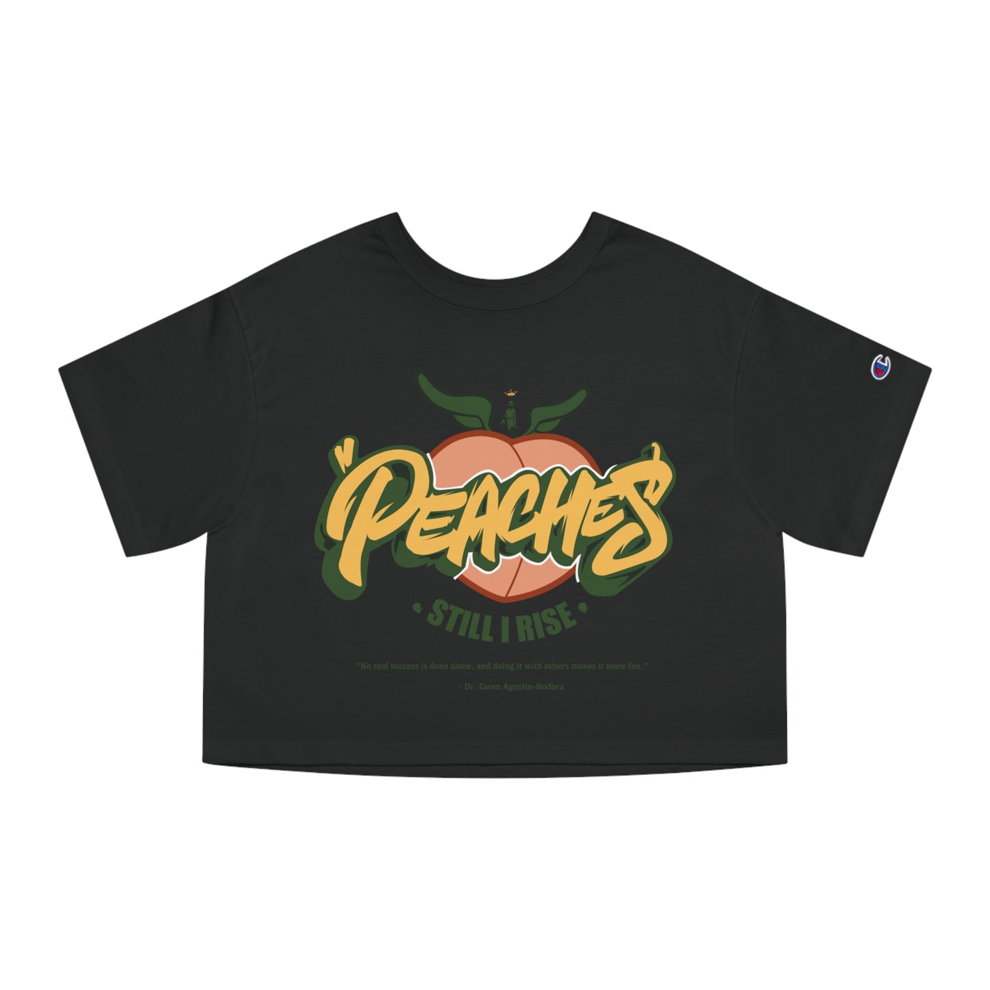 “Peaches: Still I Rise” Cropped Heritage Tee