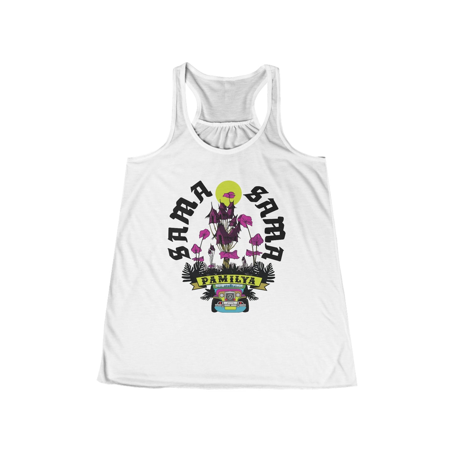 "Sama Sama Spirit" Flowy Racerback Tank