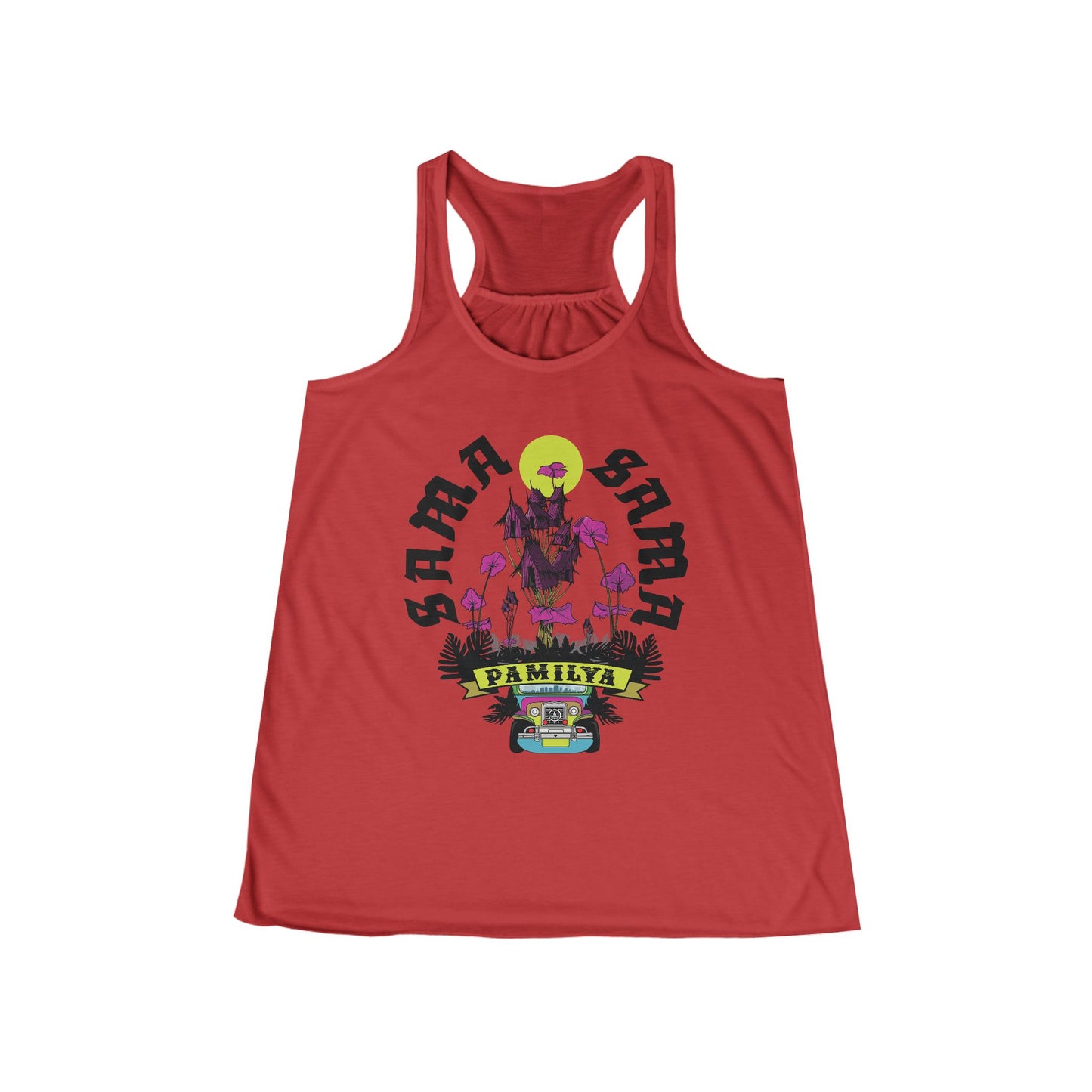 "Sama Sama Spirit" Flowy Racerback Tank