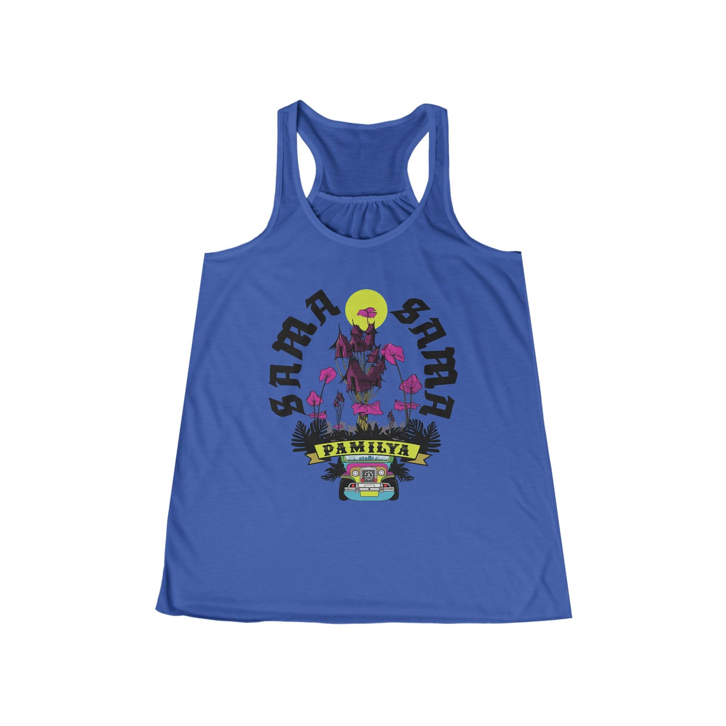 "Sama Sama Spirit" Flowy Racerback Tank
