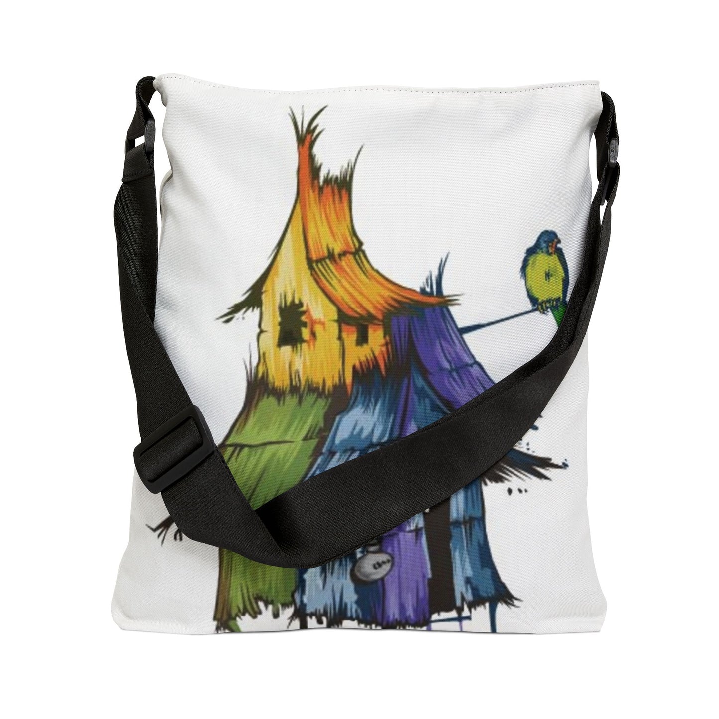 Air BnB Bahay Kubo Adjustable Tote: Functional Elegance