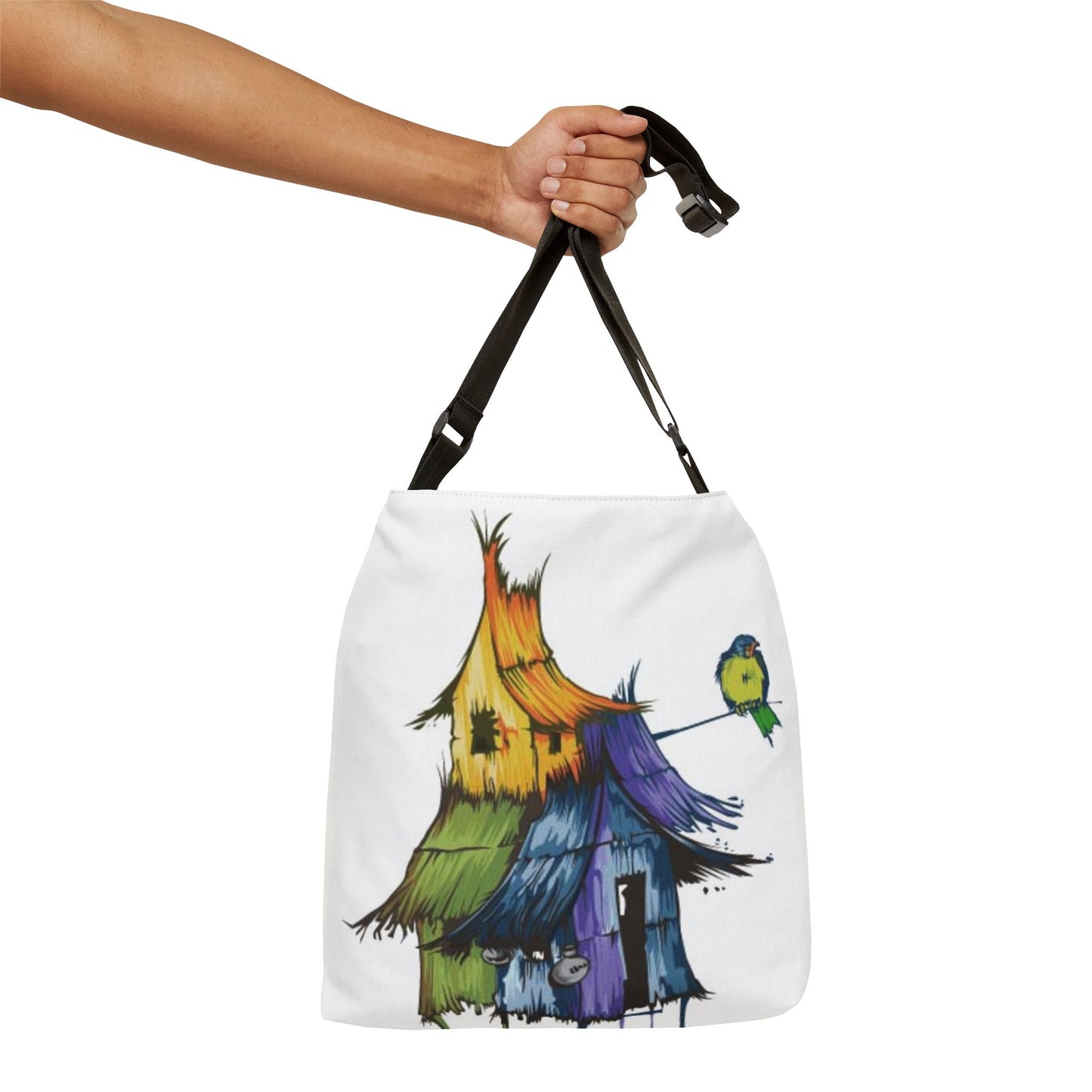 Air BnB Bahay Kubo Adjustable Tote: Functional Elegance