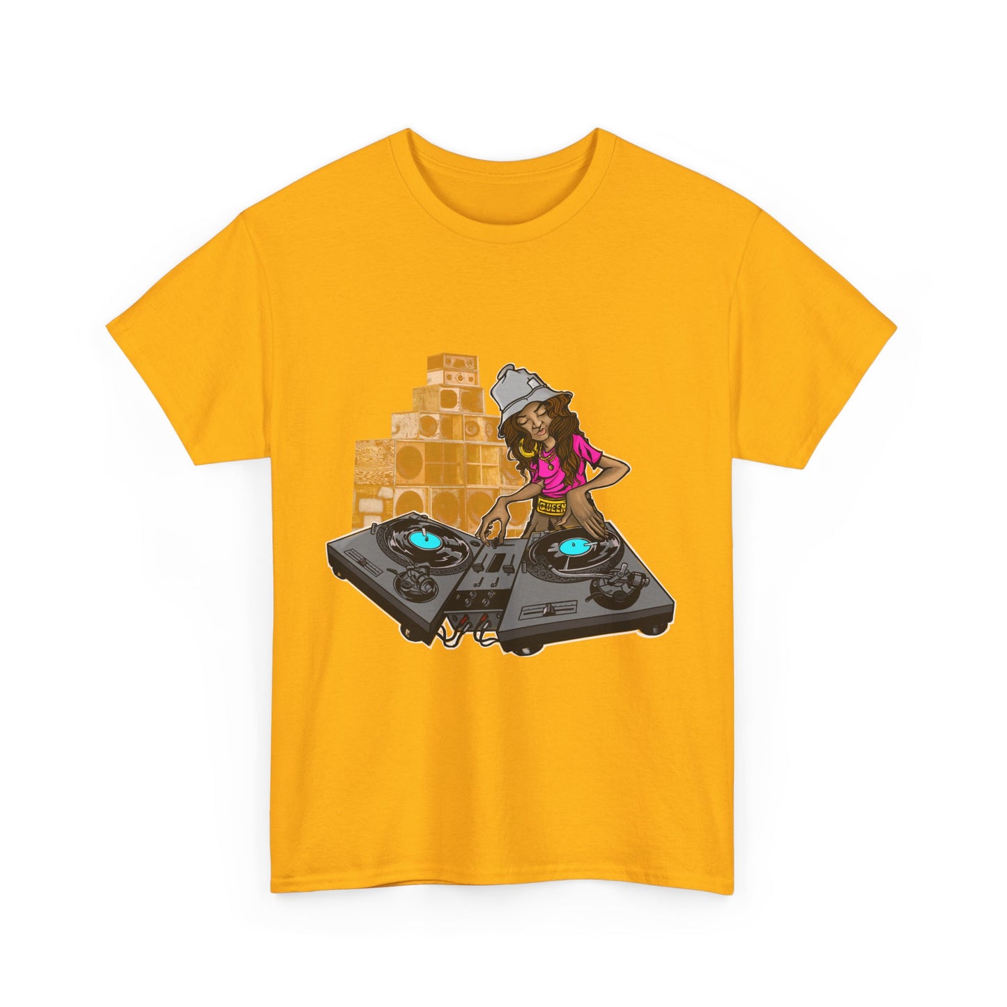“Spin Like a Queen” DJ Tee – YAS Queen Exclusive
