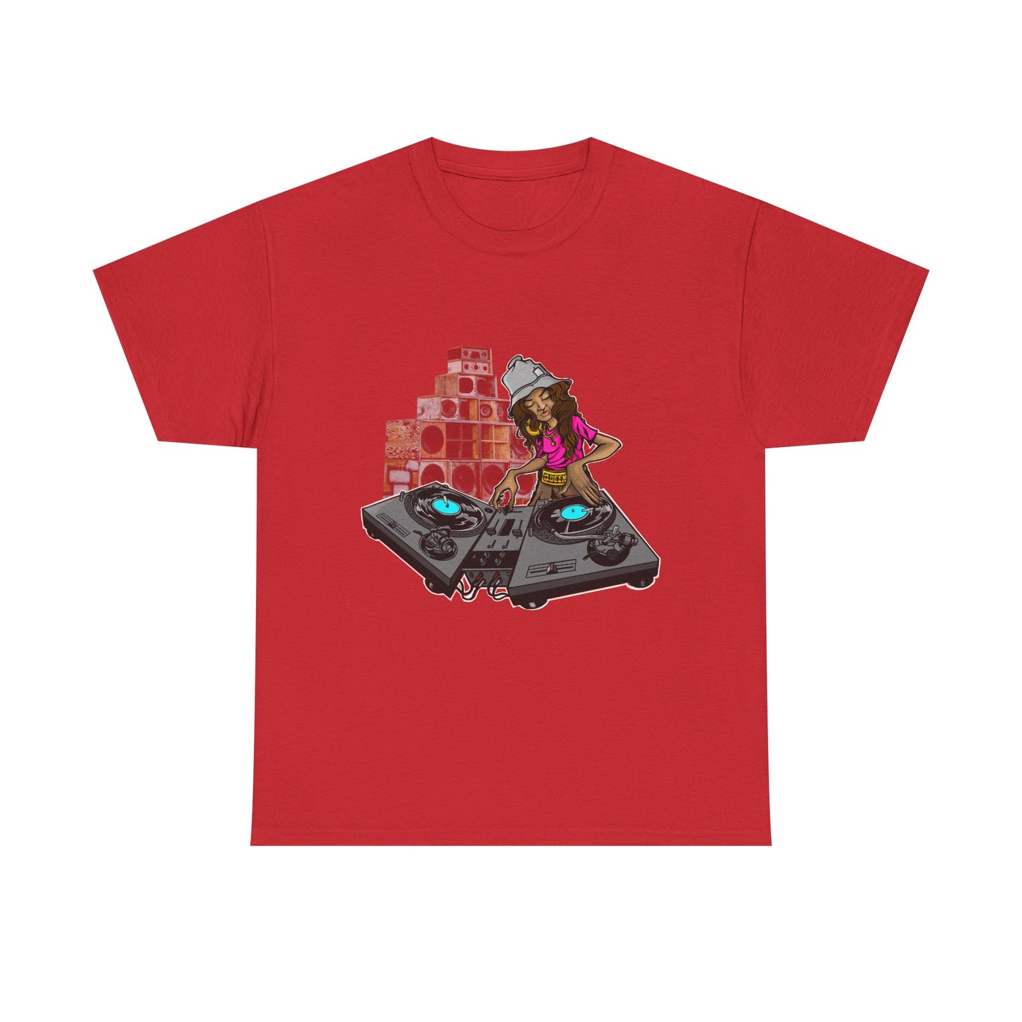 “Spin Like a Queen” DJ Tee – YAS Queen Exclusive