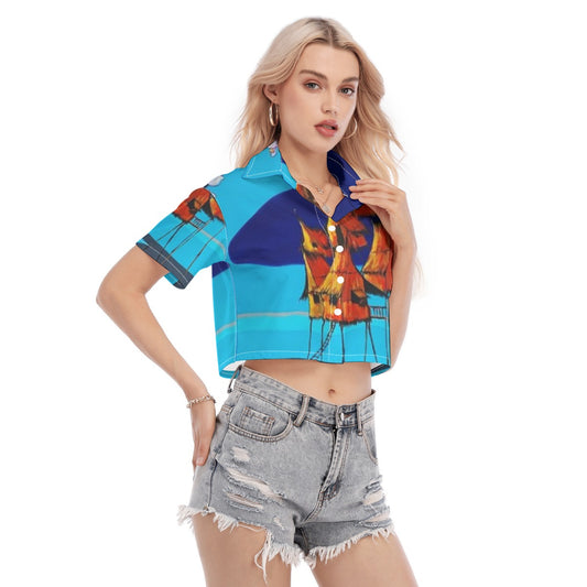 Bahay Kubo Cropped Shirt