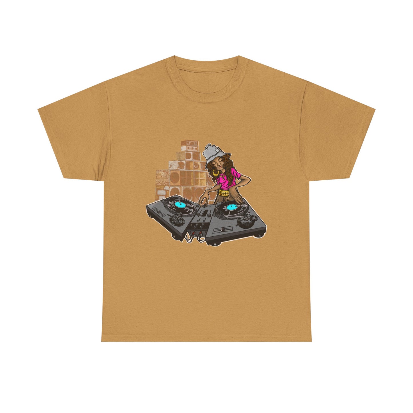 “Spin Like a Queen” DJ Tee – YAS Queen Exclusive