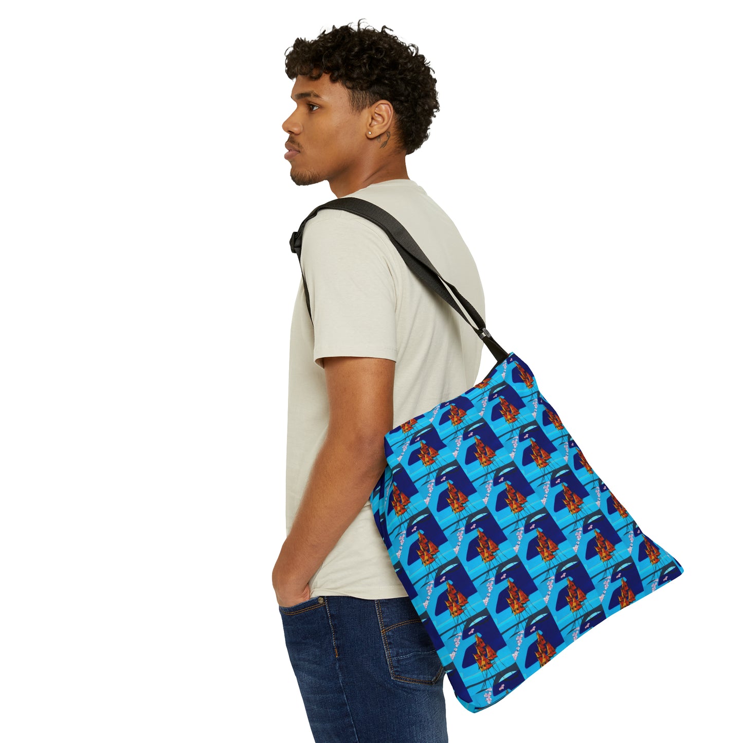 Bahay Kubo Adjustable Tote: Functional Elegance