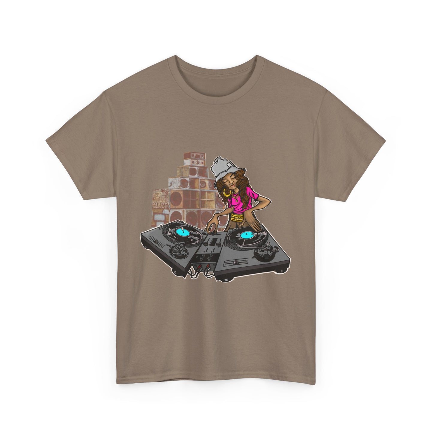 “Spin Like a Queen” DJ Tee – YAS Queen Exclusive