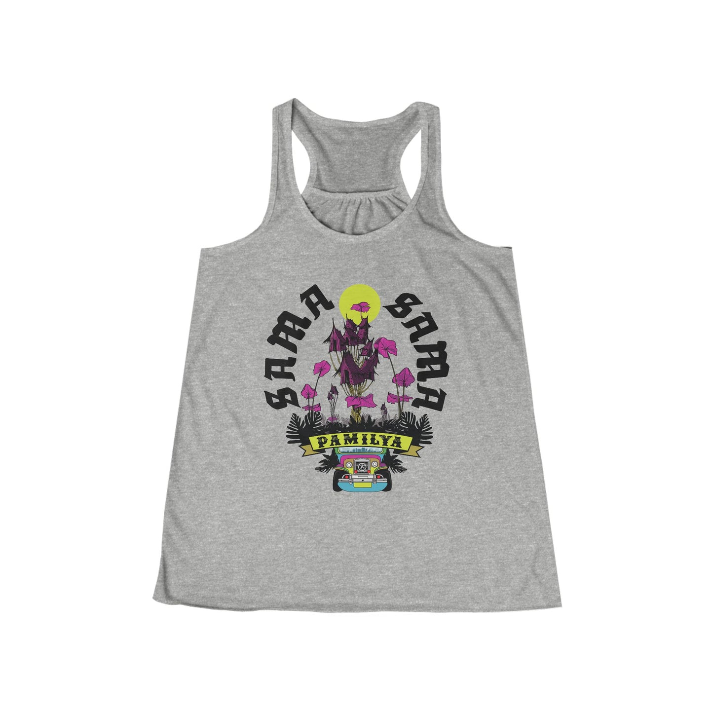 "Sama Sama Spirit" Flowy Racerback Tank