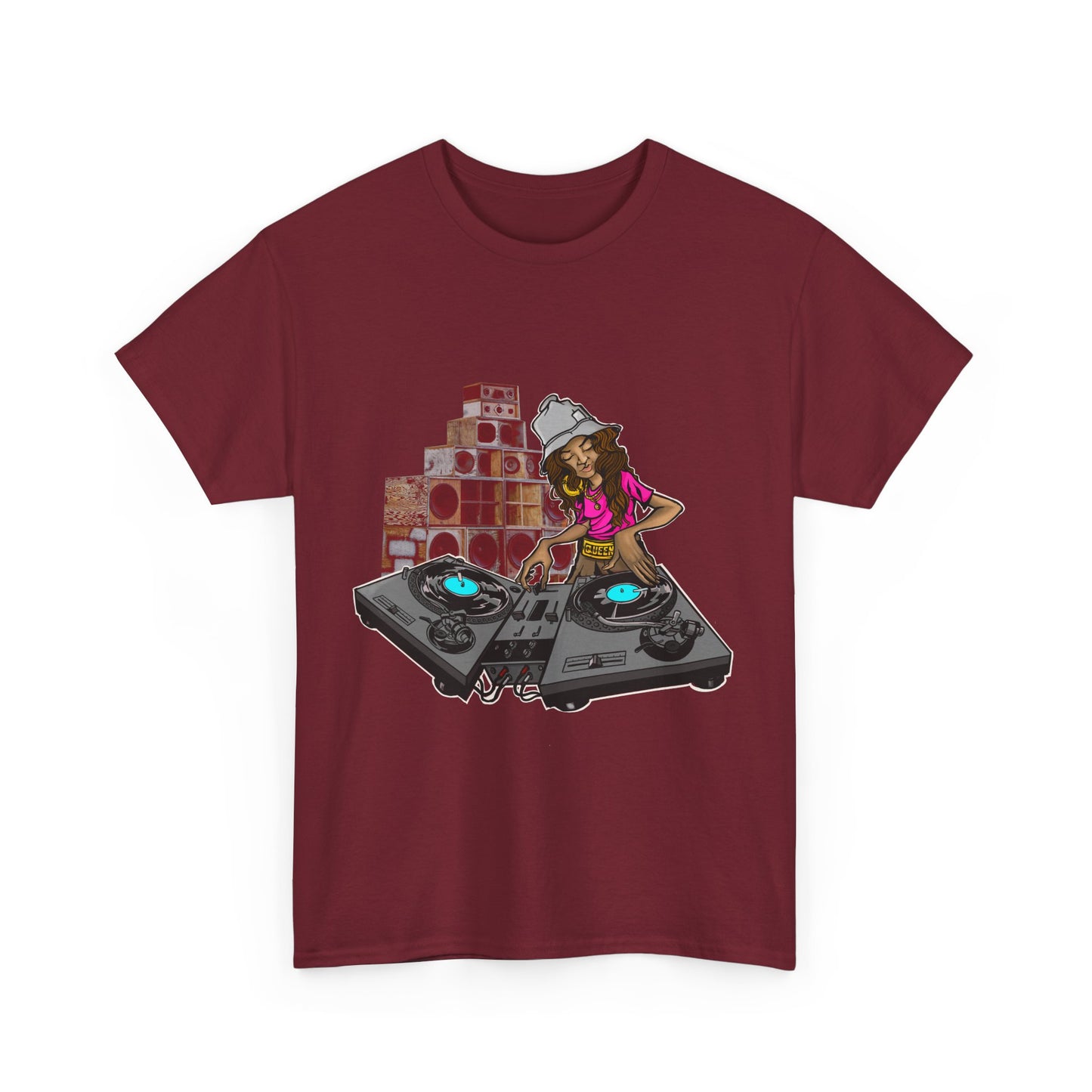 “Spin Like a Queen” DJ Tee – YAS Queen Exclusive