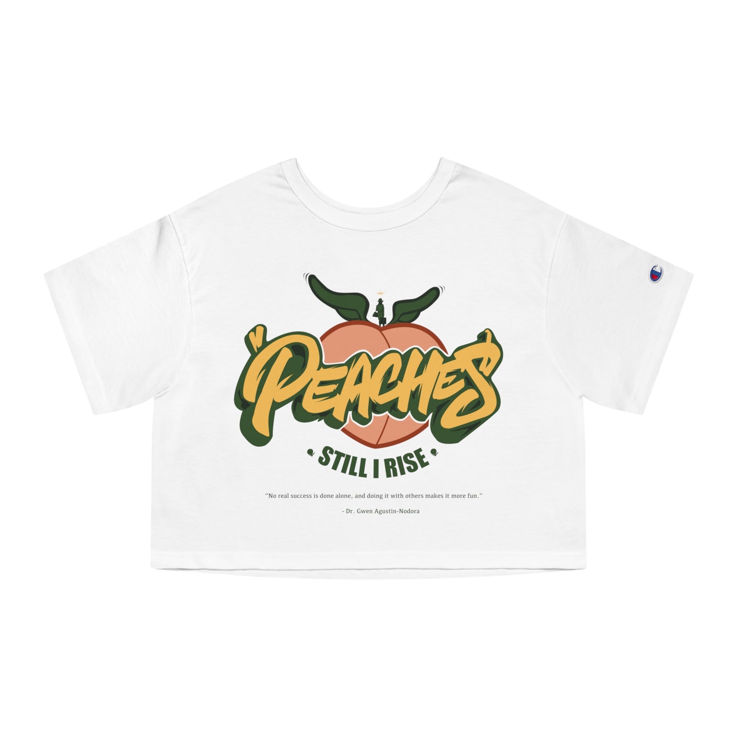“Peaches: Still I Rise” Cropped Heritage Tee