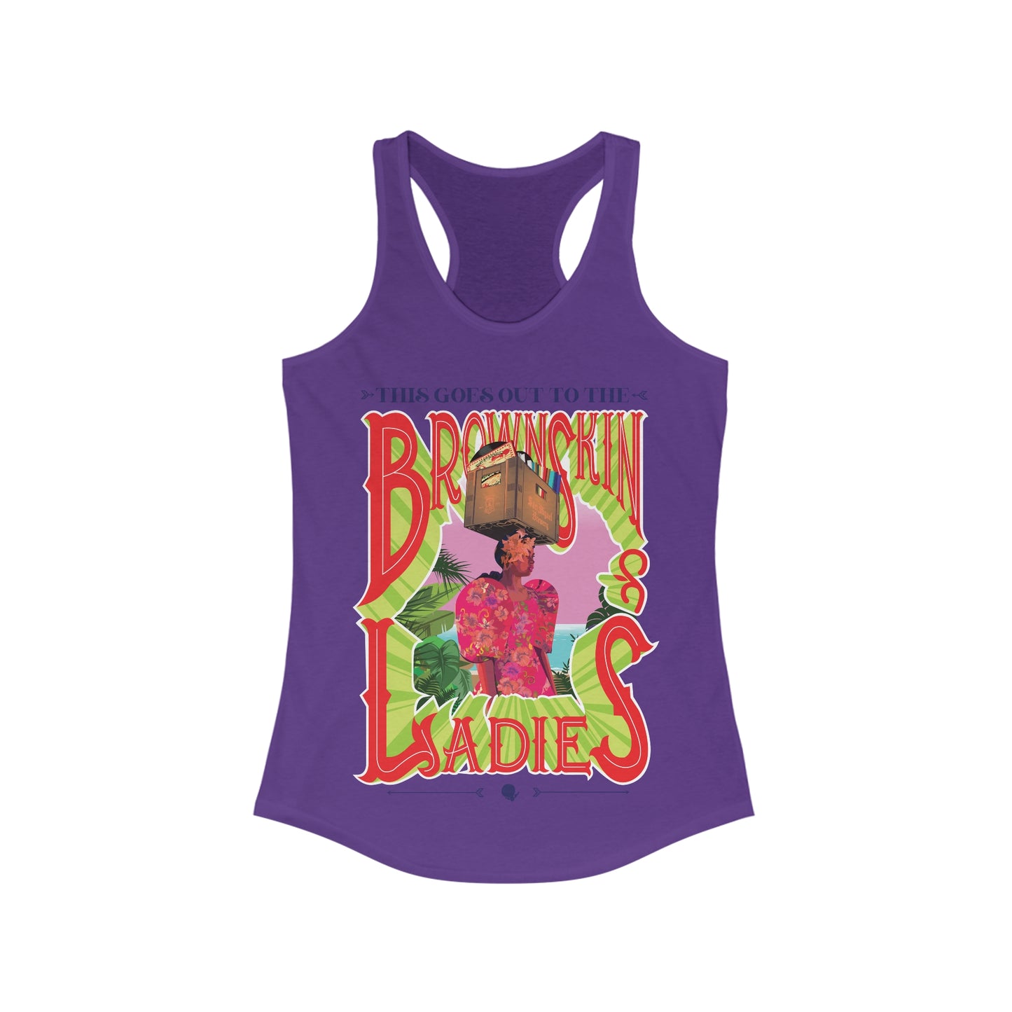 "Island Beauty" Racerback Tank