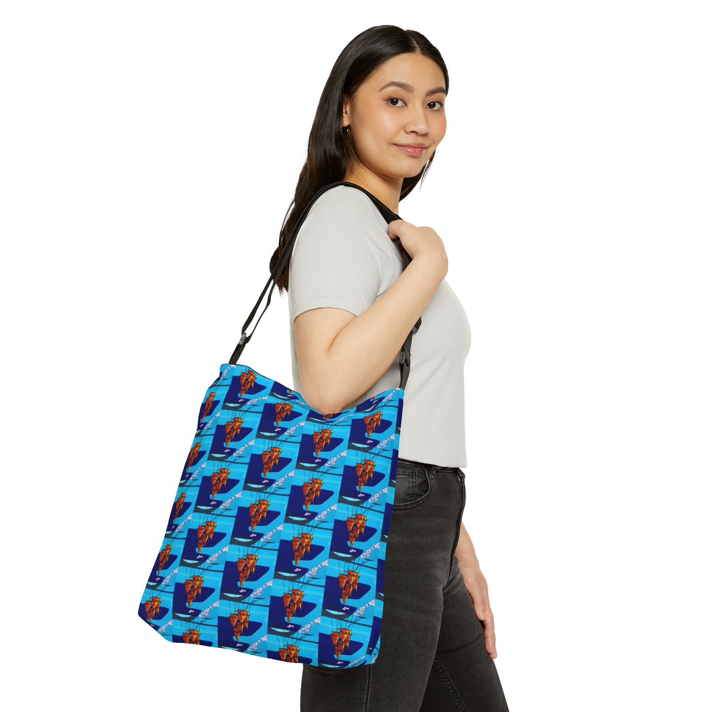 Bahay Kubo Adjustable Tote: Functional Elegance
