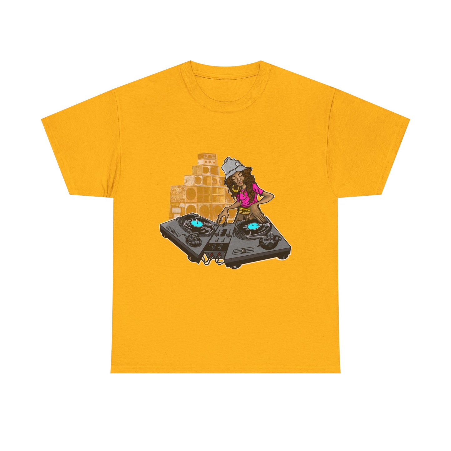 “Spin Like a Queen” DJ Tee – YAS Queen Exclusive