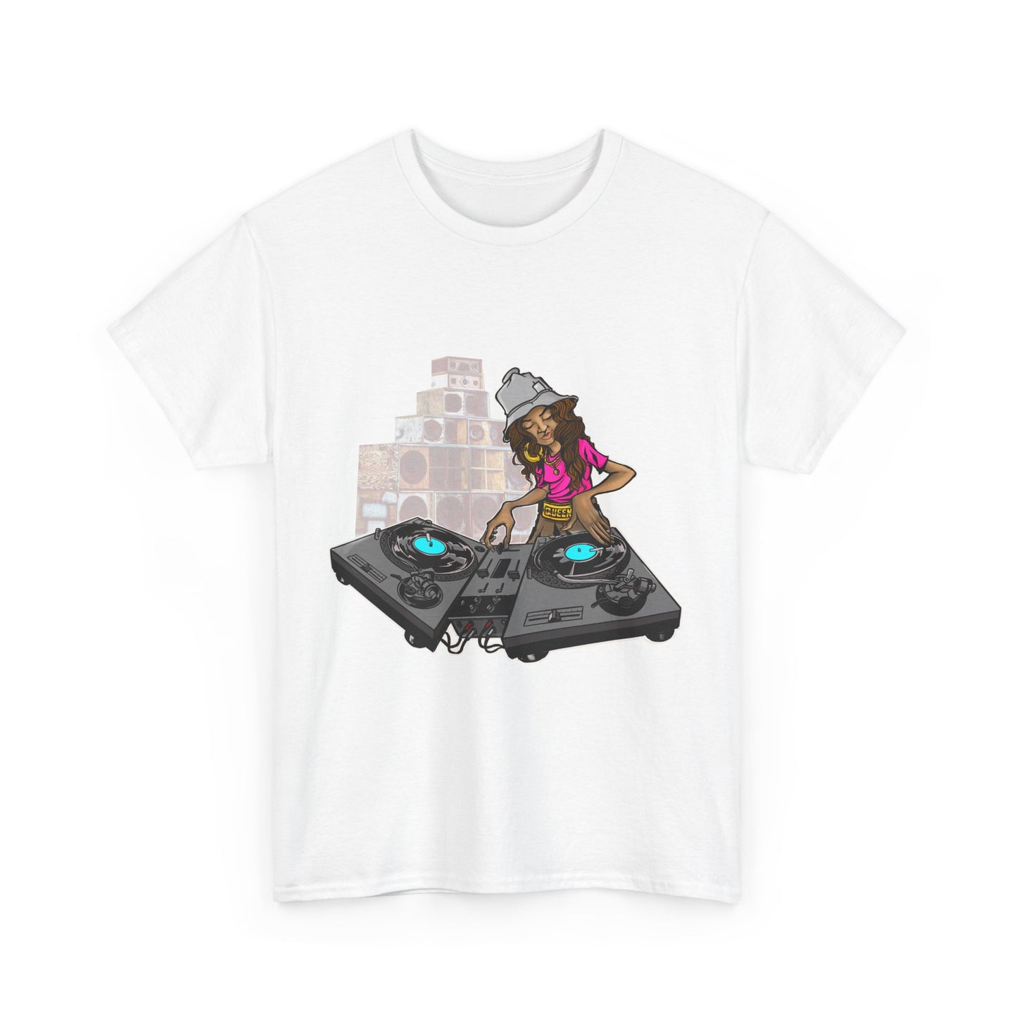 “Spin Like a Queen” DJ Tee – YAS Queen Exclusive