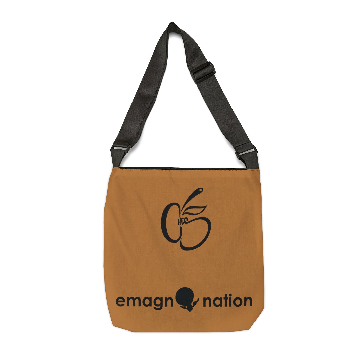 King Lion Adjustable Tote (Tan): Functional Elegance