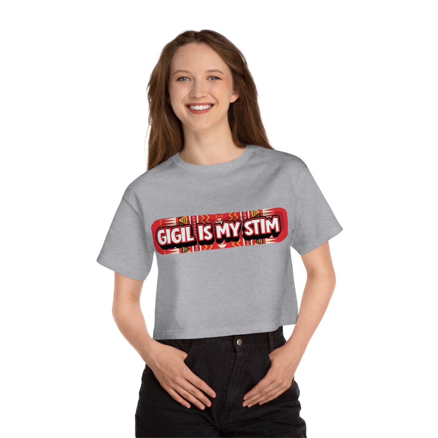 Gigil is my Stim Cropped Tee