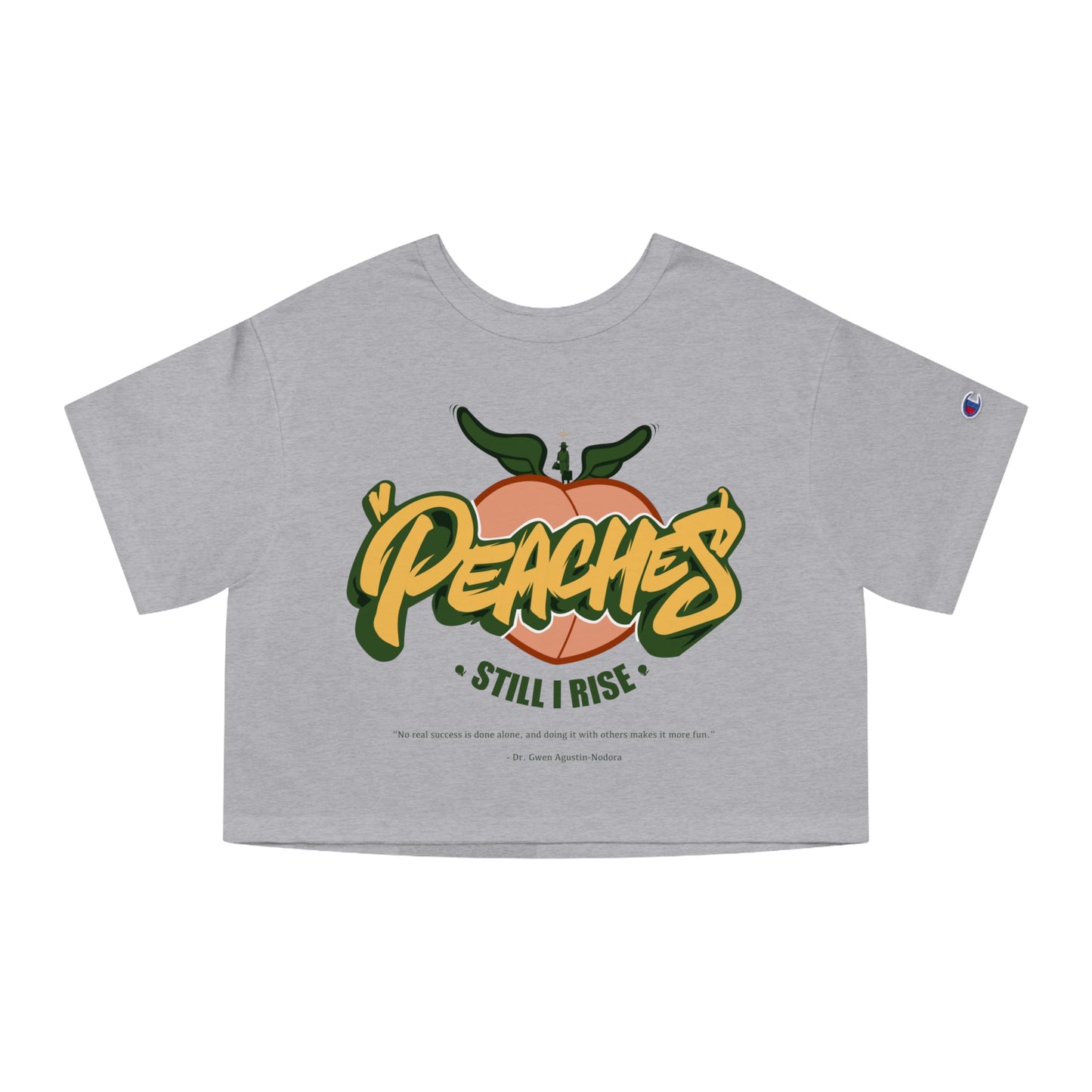 “Peaches: Still I Rise” Cropped Heritage Tee