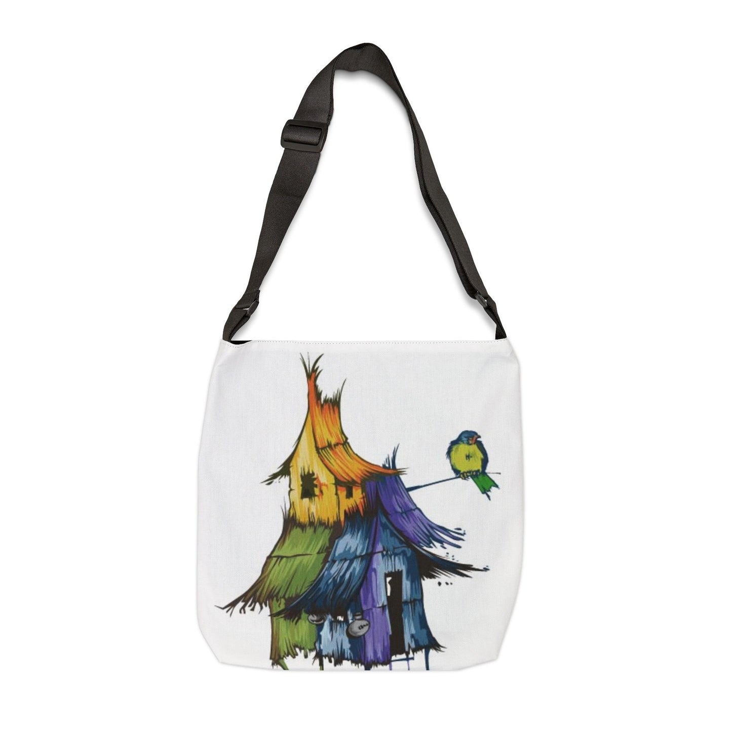Air BnB Bahay Kubo Adjustable Tote: Functional Elegance