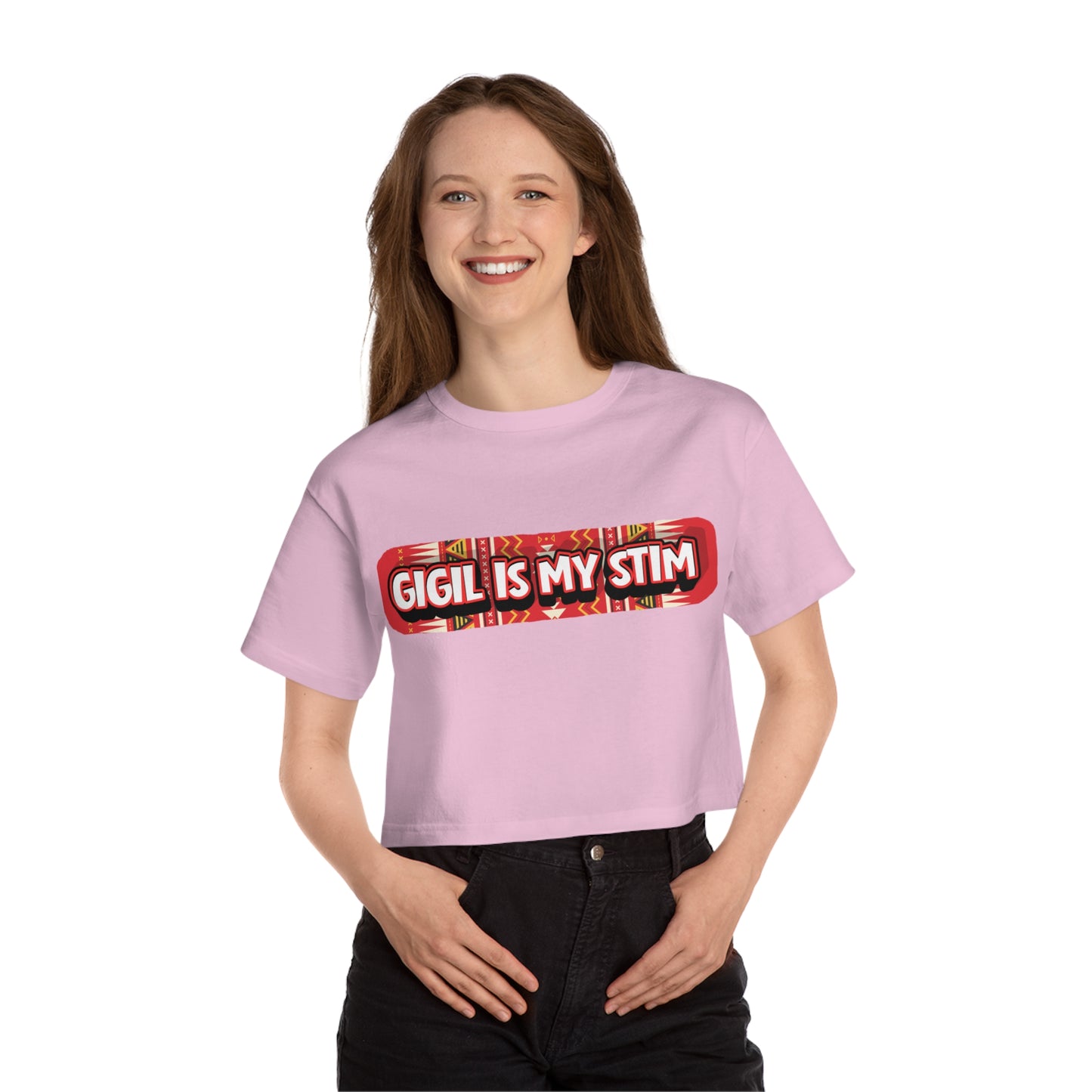 Gigil is my Stim Cropped Tee