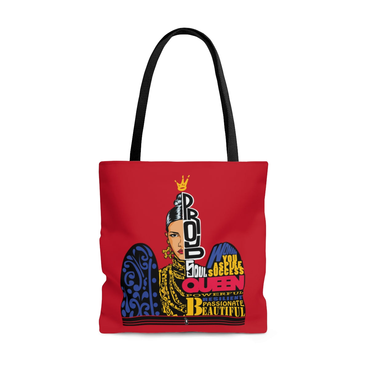 Proud Queen (Red) Tote Bag