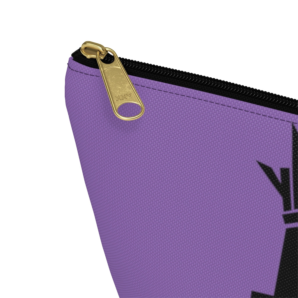 PURPLE Young Queen Accessory Pouch w T-bottom