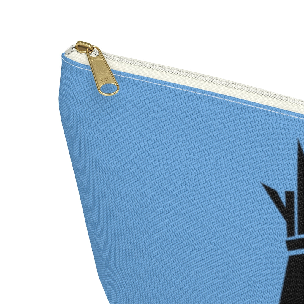 BLUE Young Queen Accessory Pouch w T-bottom