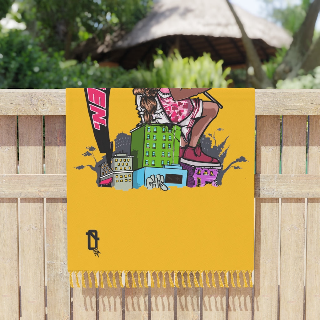 Yellow Young Queen Beach Cloth