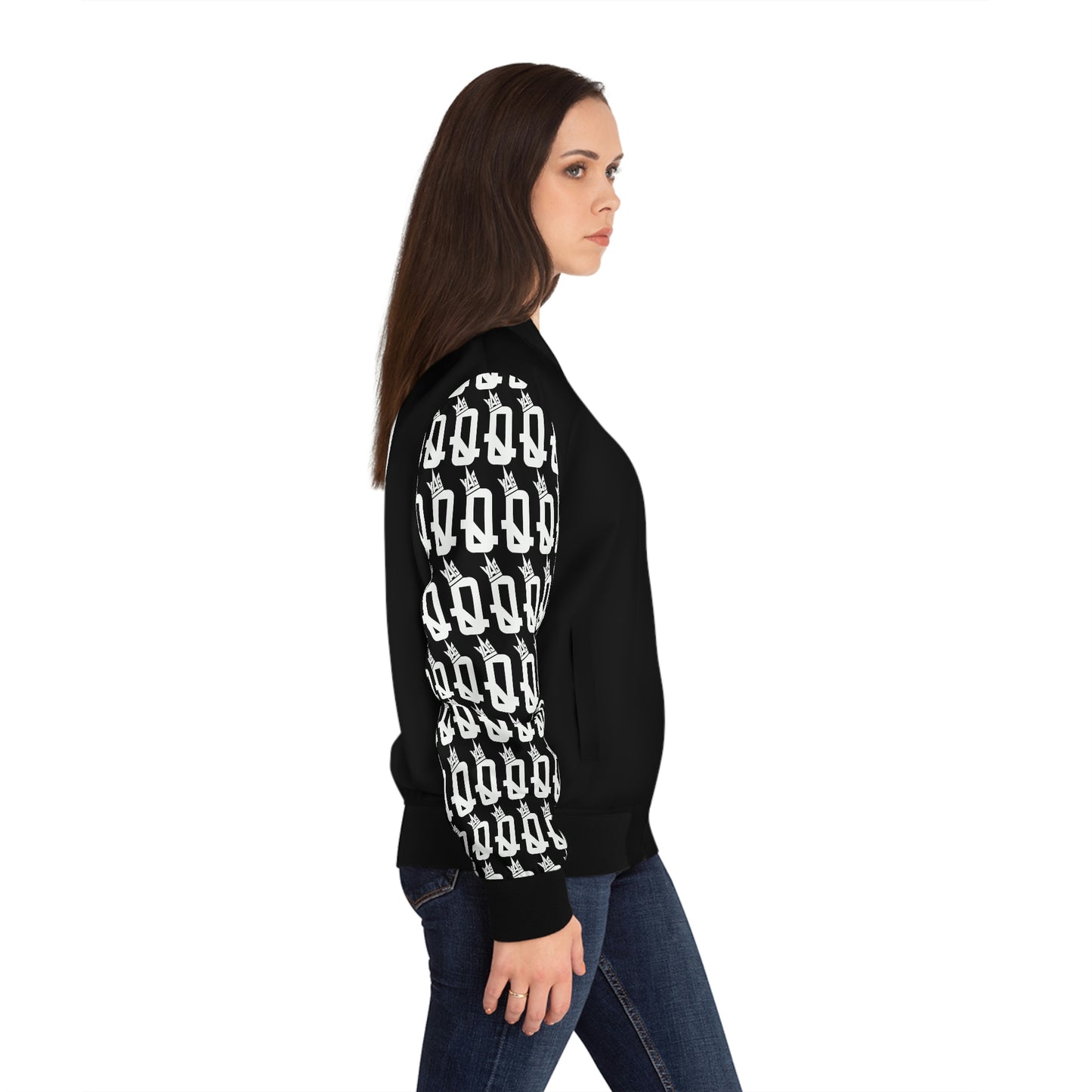 Queen Ches (Black) Bomber Jacket