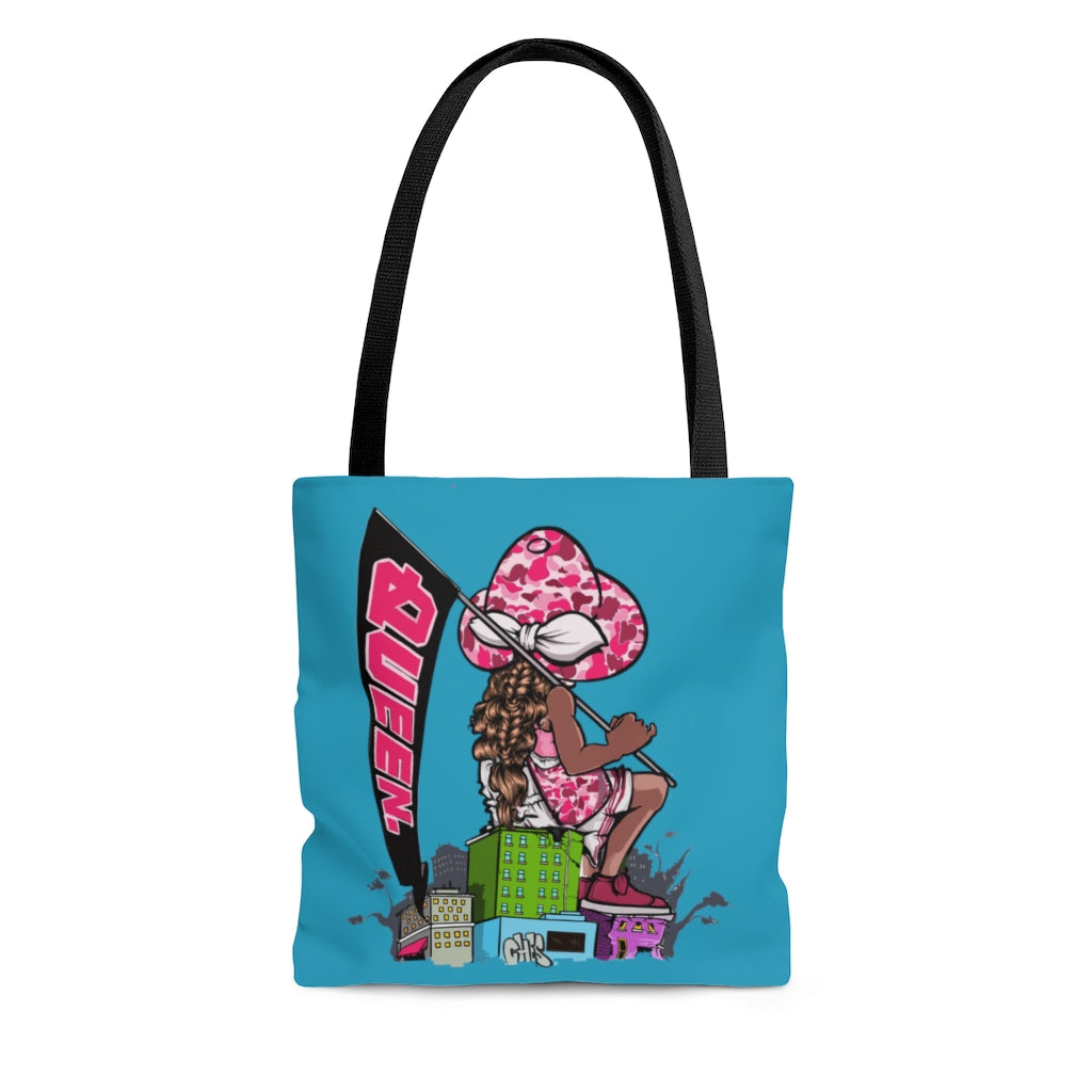 Young Queen (Turquoise) Tote Bag