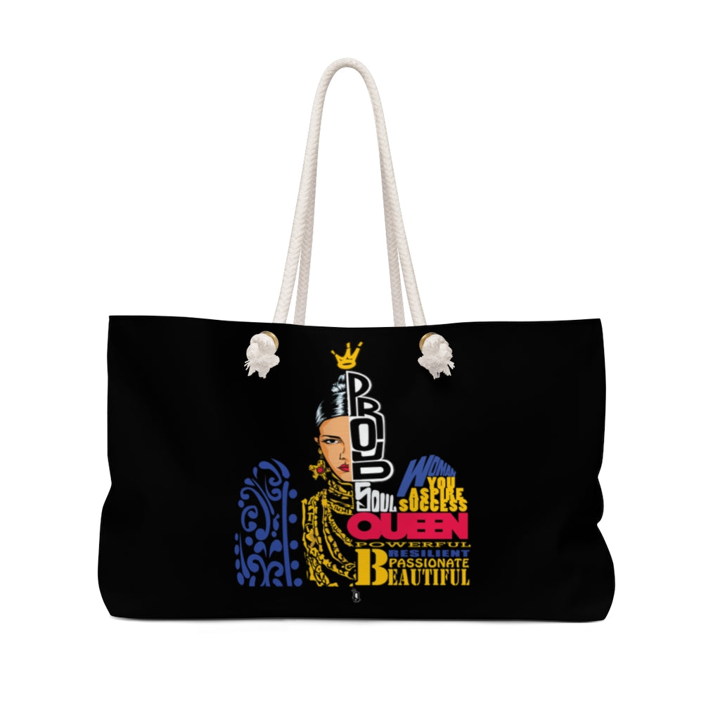 Proud Queen (Black) Weekender Bag
