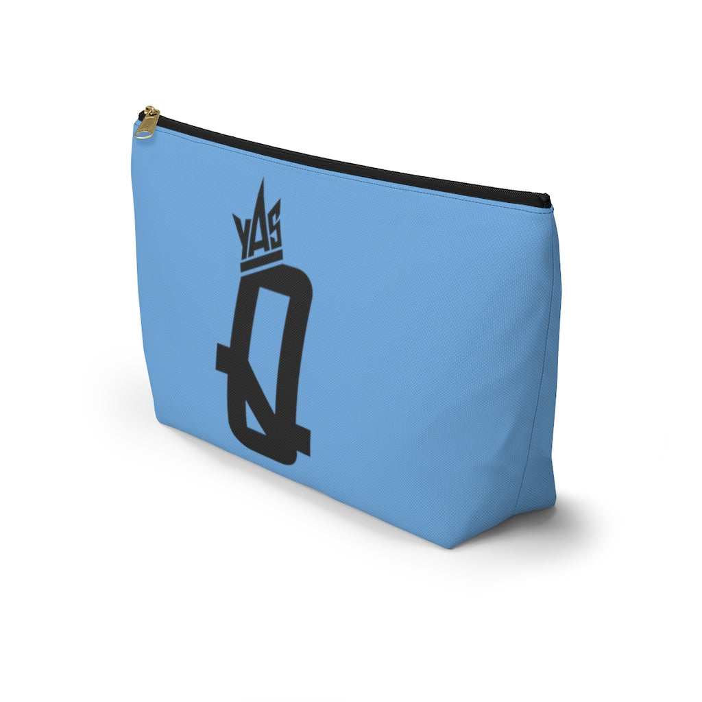 BLUE Young Queen Accessory Pouch w T-bottom