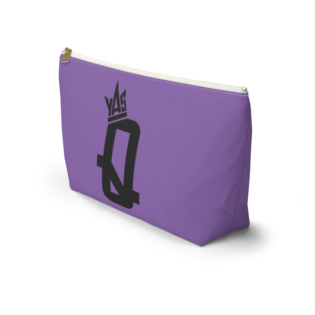 PURPLE Young Queen Accessory Pouch w T-bottom