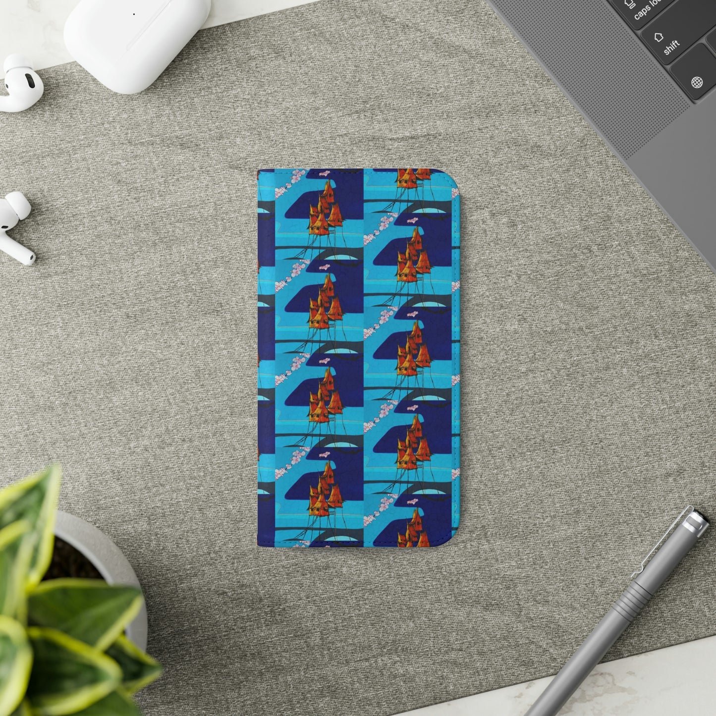Bahay Kubo Folio Phone Case
