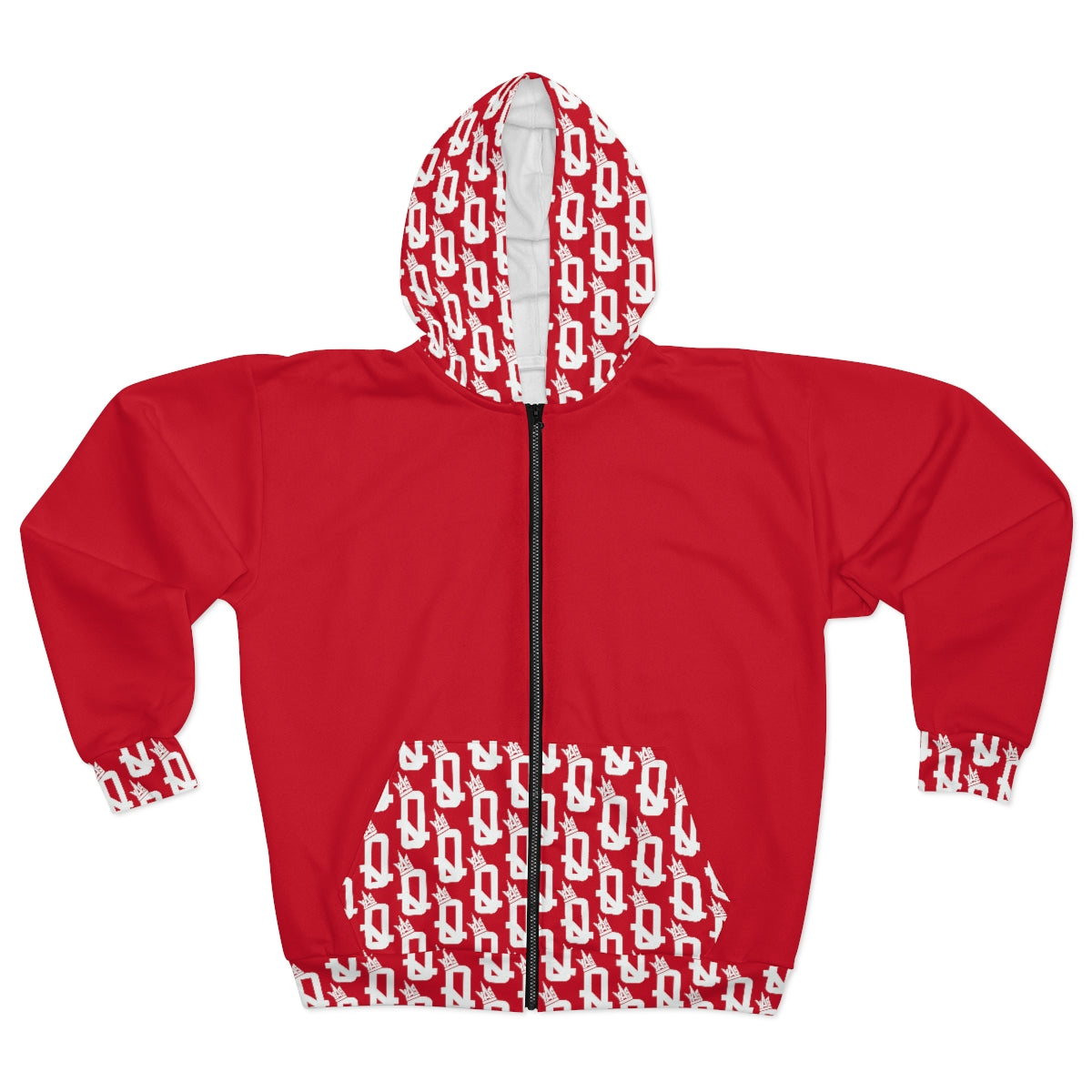 Still I Rise 'Peaches' (Red) Unisex Zip Hoodie