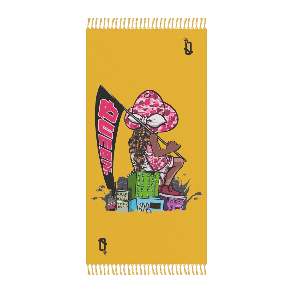 Yellow Young Queen Beach Cloth