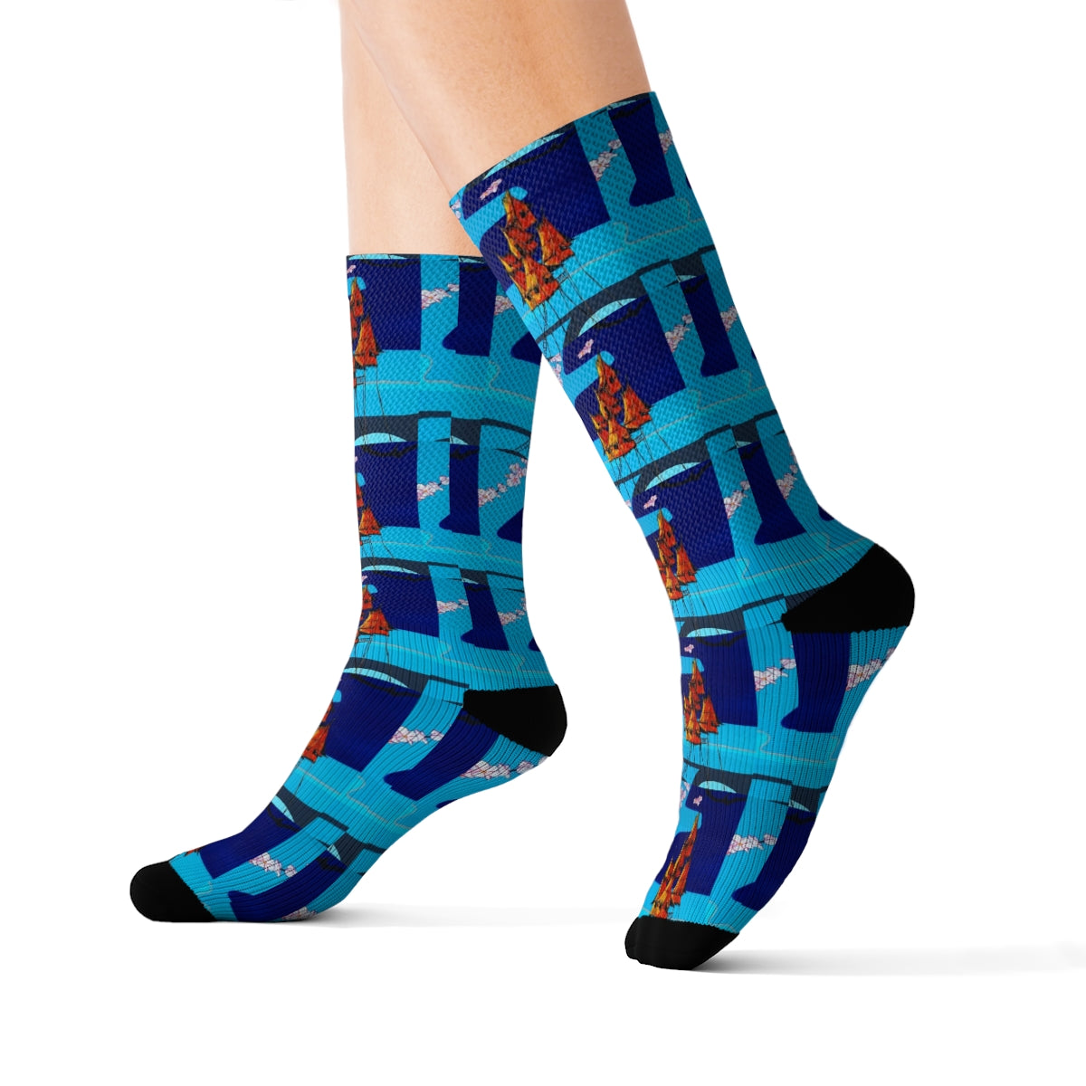 Cherry Hill Bahay Kubo Socks