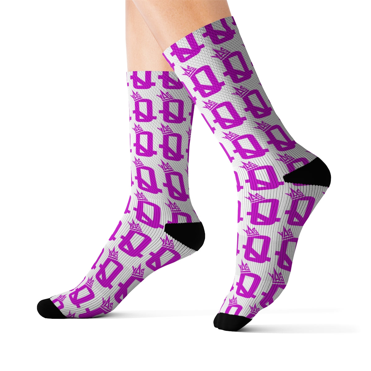 Hot Pink Yas Q Socks
