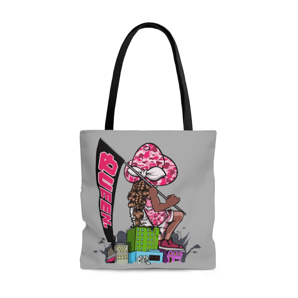 Young Queen (Gray) Tote Bag