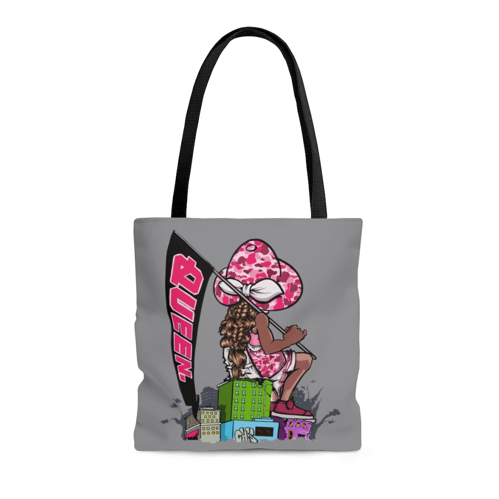 Young Queen (Gray) Tote Bag